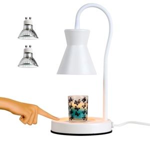 Lalisu candle warmer lamp table lamp white